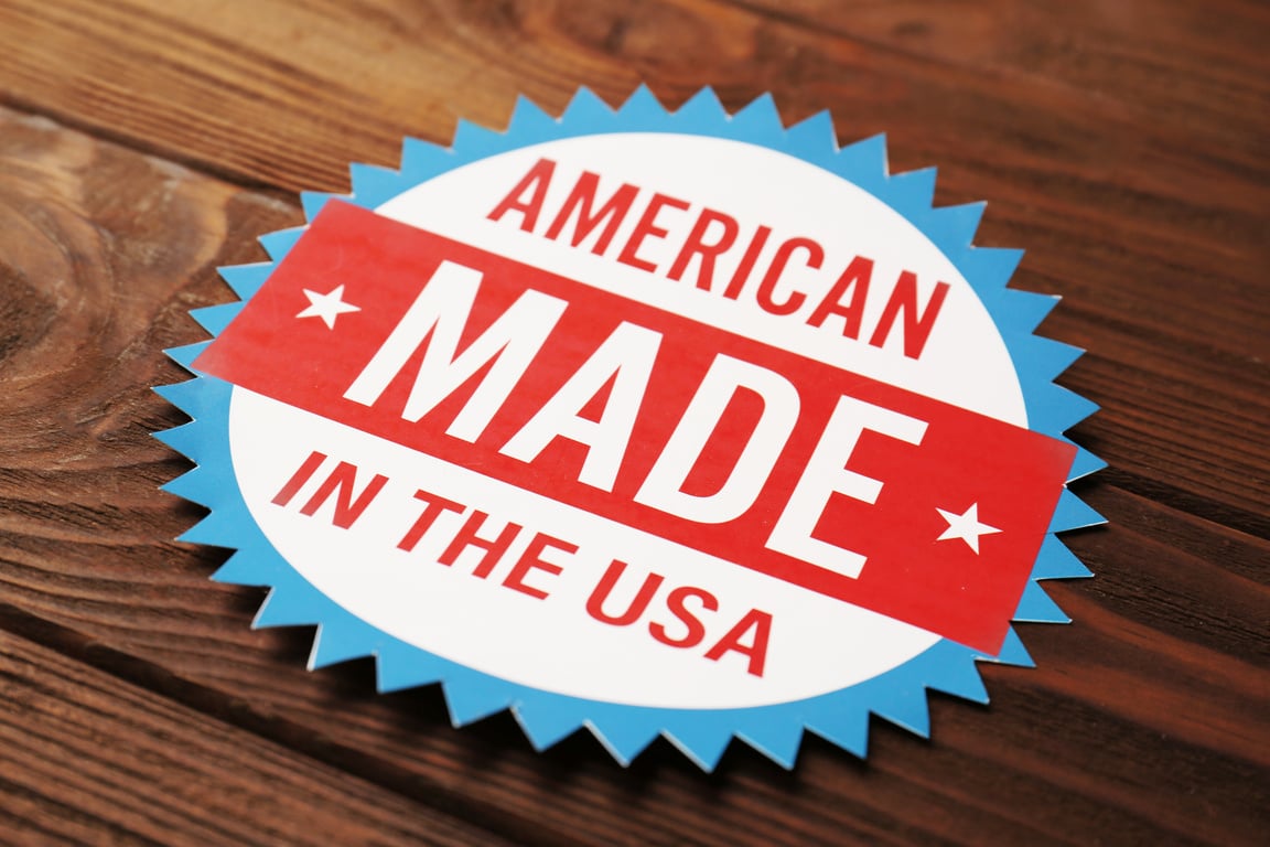 Made in the USA Sticker